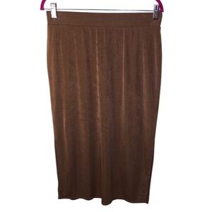 House of Harlow 1960 Shimmery Copper midi skirt size L